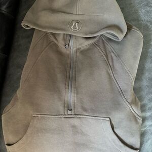 lululemon athletica Tan Hoodie Sweater